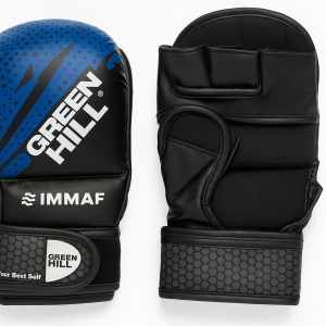 دستکش اسپارینگ چرم GREENHILL مدل IMMAF